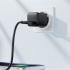 ACEFAST A118 PD 30W USB-C Fast Charger Mini GaN Power Adapter Charging Block - EU Plug - Black